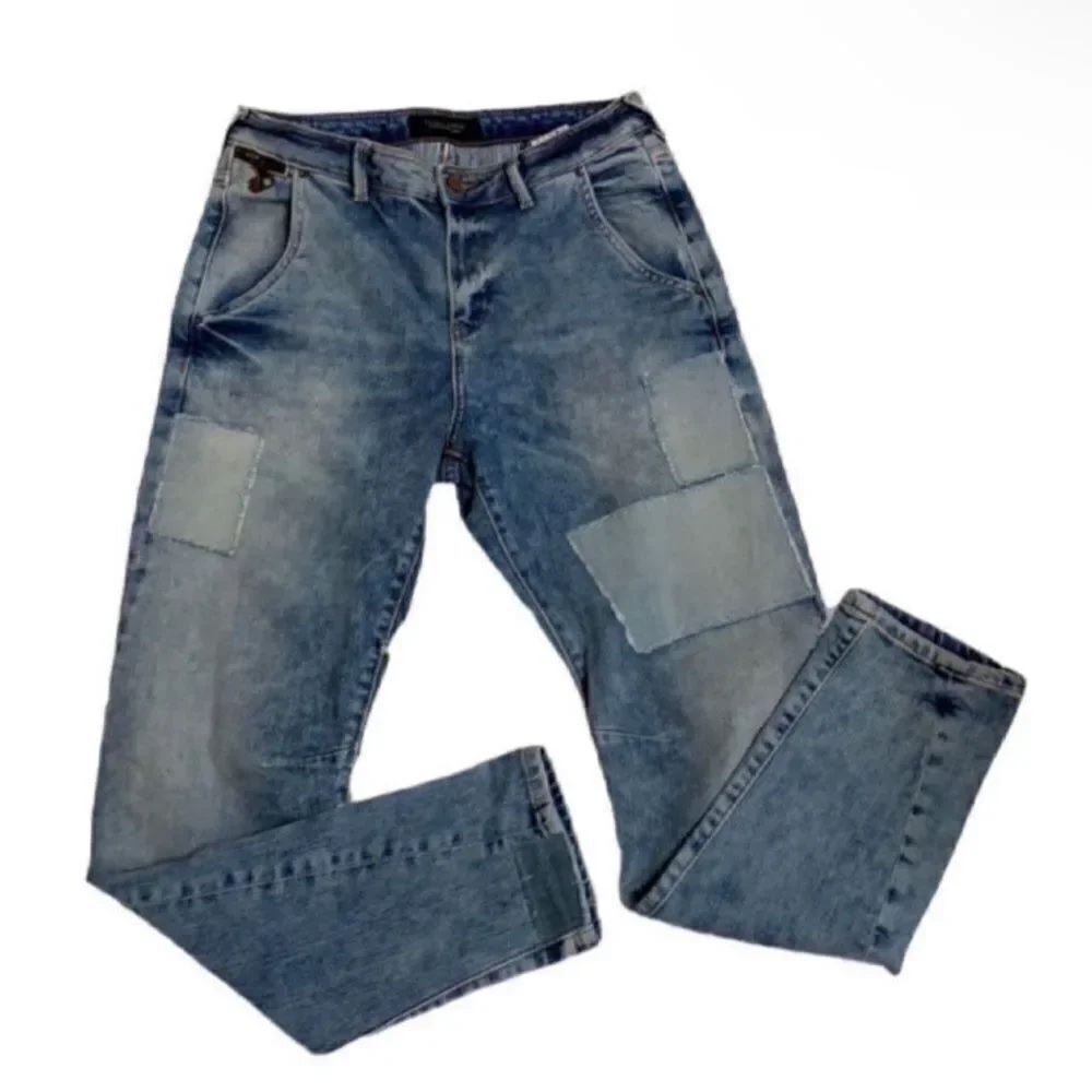 Maison Scotch Amsterdam Blauw Men's Jeans(Size 27)